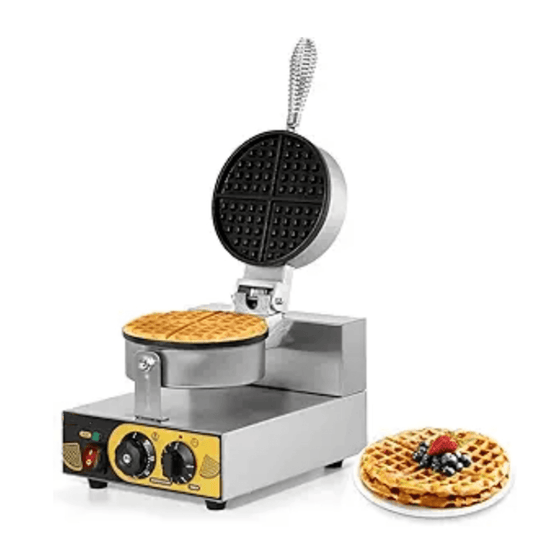 Commercial Waffle Maker Electric Waffle Iron Nonstick Restaurant Flip Waffle Cones Maker  hine Waffle Bowl Maker for Household Bakeries Snack Bar 110V 1200W