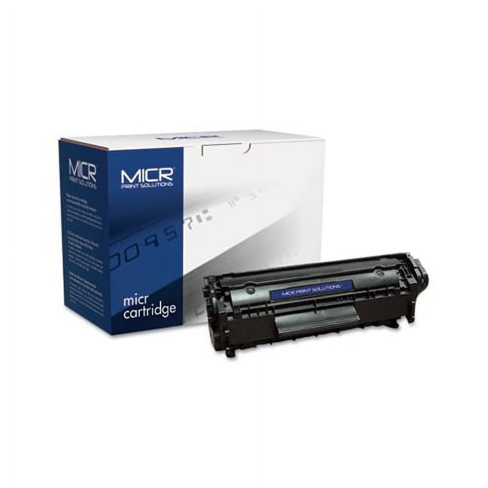 Compatible Q2612AM 12AM MICR Toner 2000 Page-Yield, Black