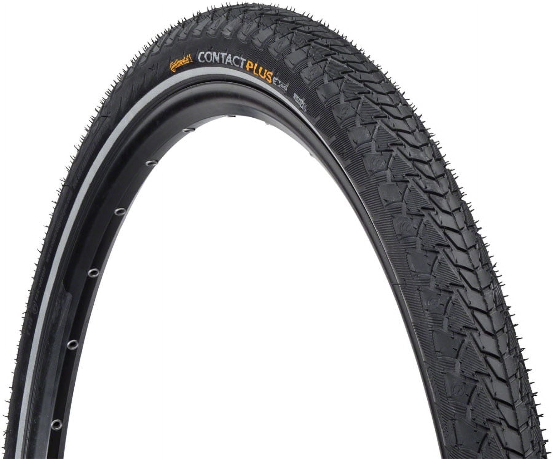 Continental Contact Plus Tire 700x47 Clincher Wire Black/Reflex Tour Hybrid Bike