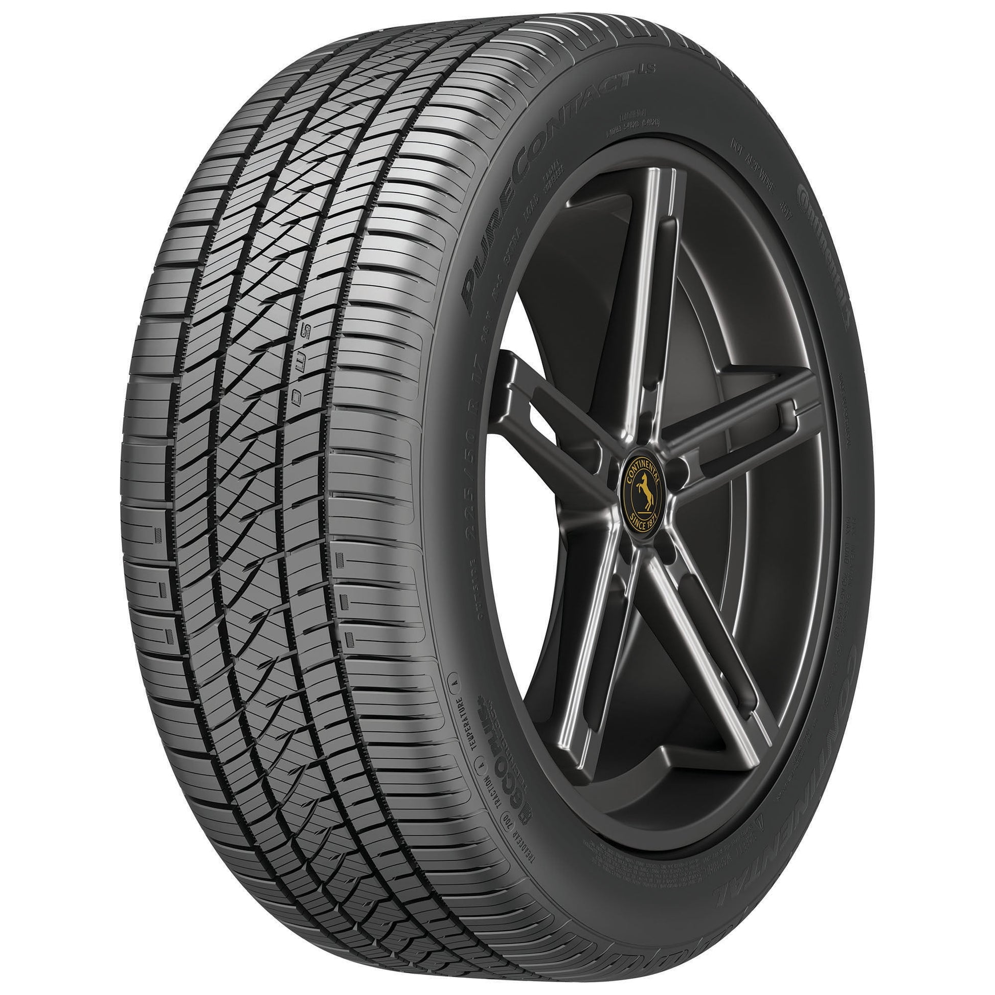 Continental PureContact LS 205/60R16 92V BSW All Season Tire Fits: 2010-12 Ford Fusion S, 2015-17 Kia Soul LX