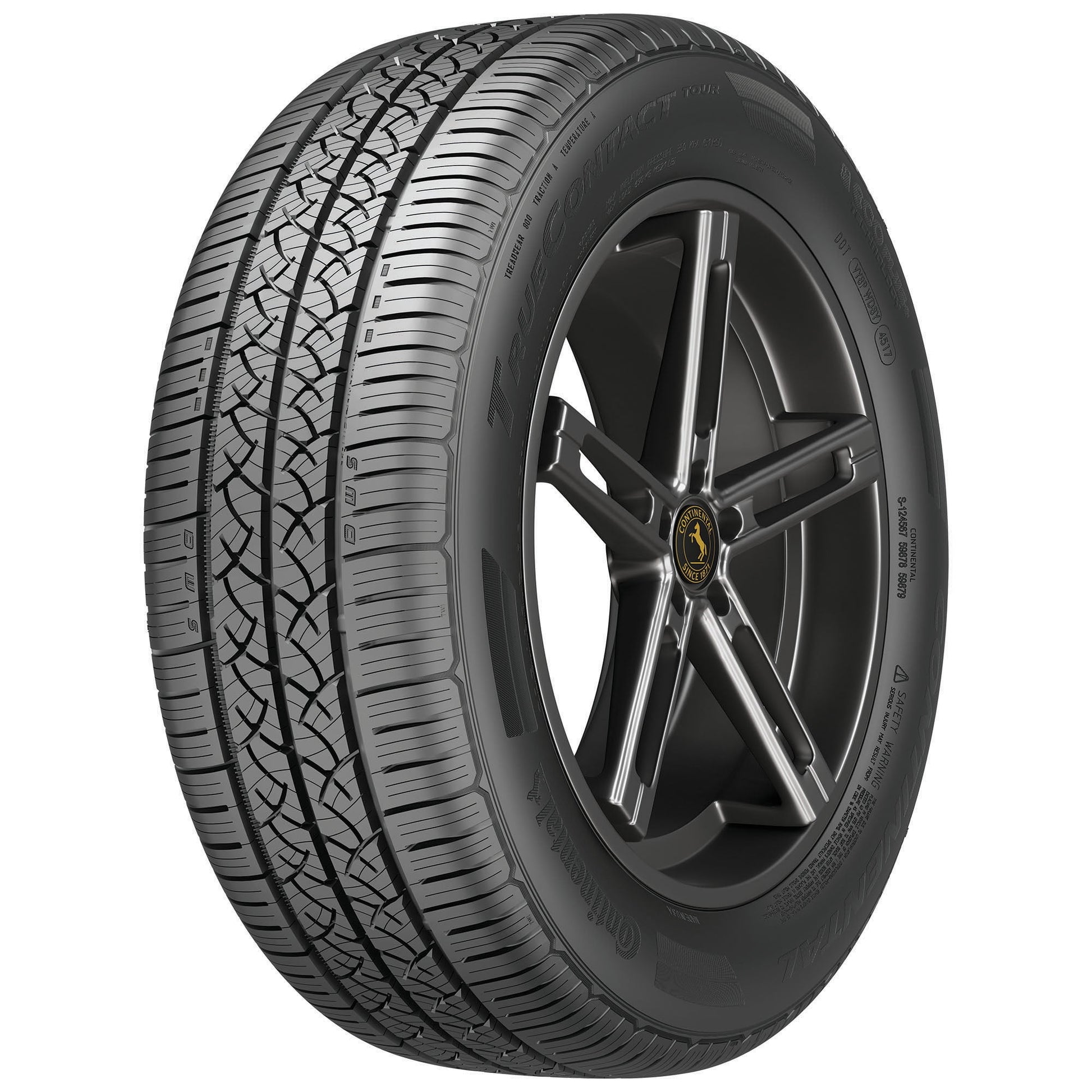 Continental TrueContact Tour All Season 195/65R15 91T Passenger Tire