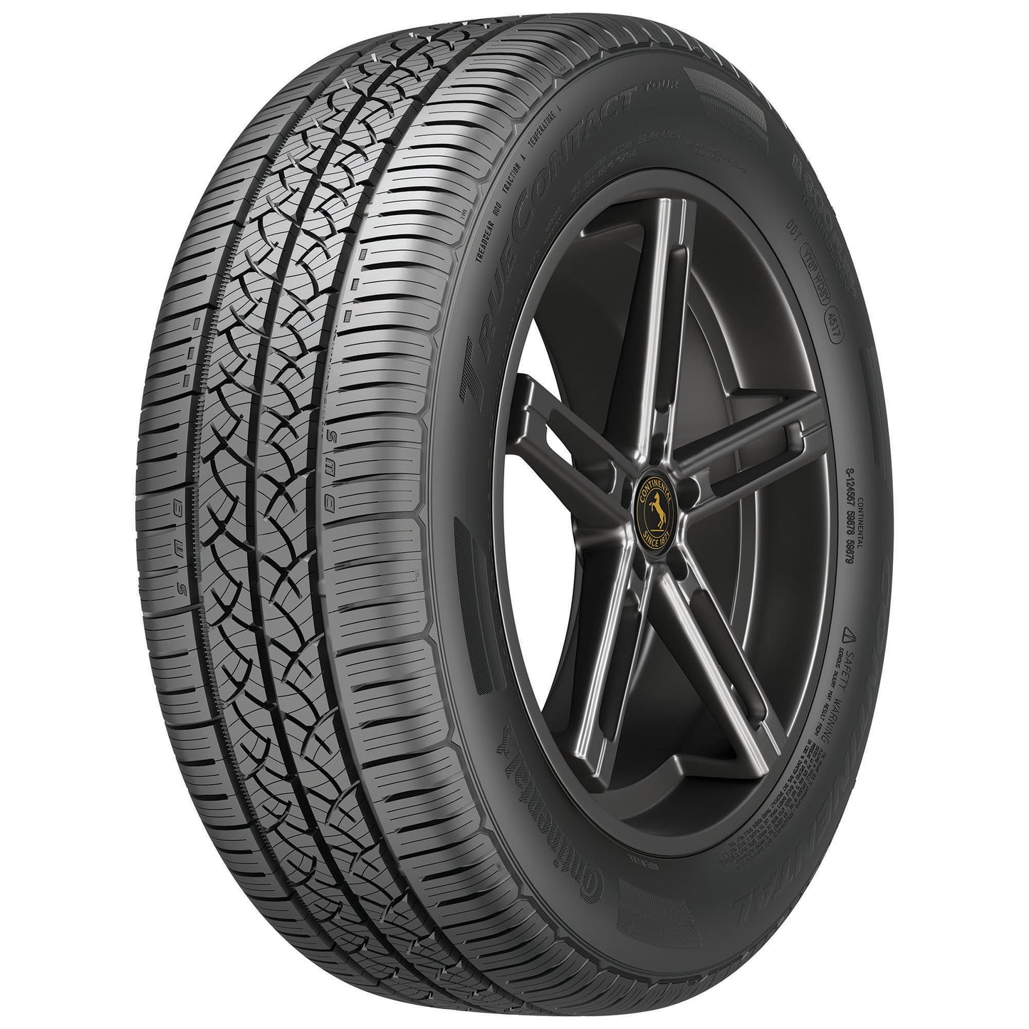 Continental TrueContact Tour All Season 205/55R16 91H Passenger Tire
