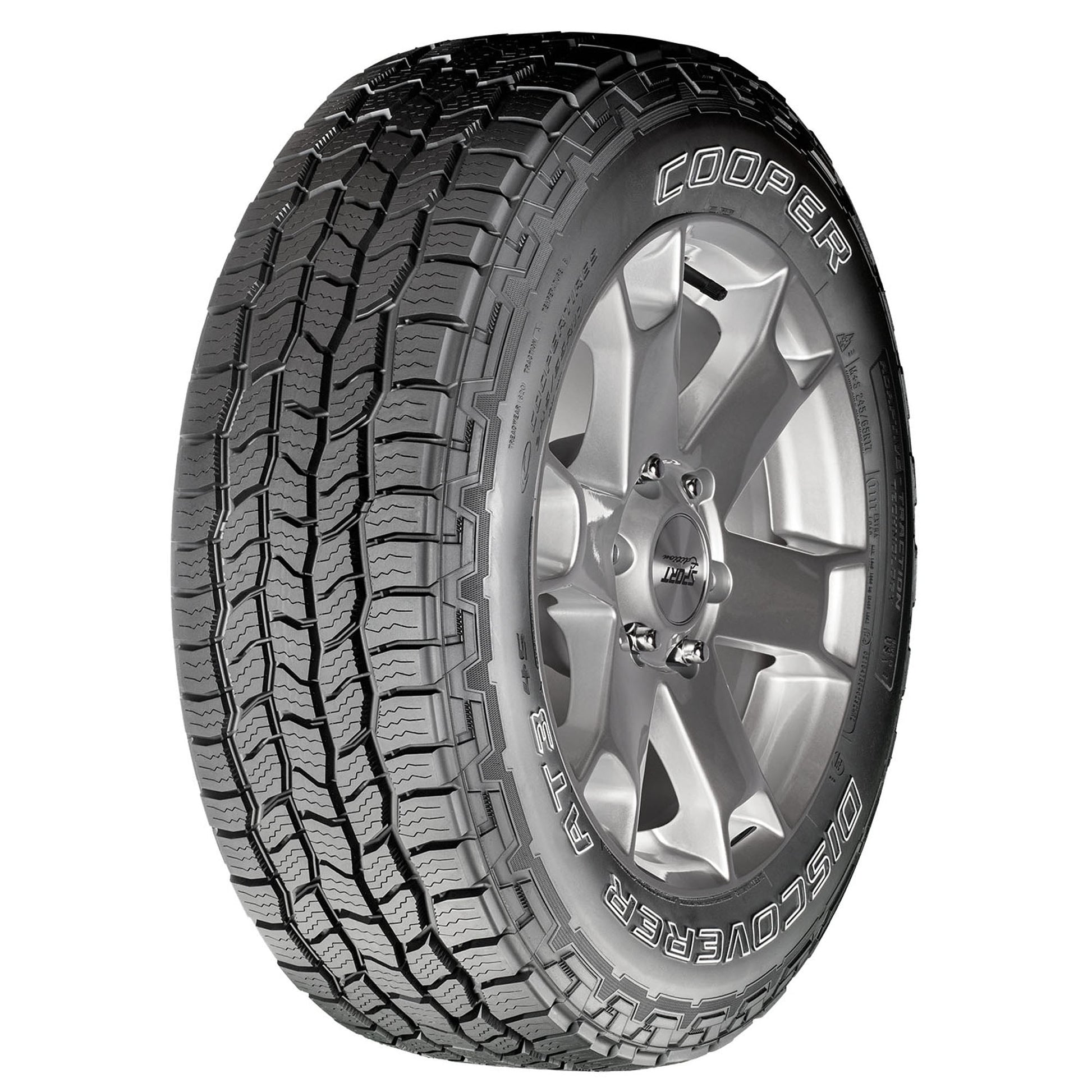 Cooper Discoverer A/T3 4S All Terrain 265/70R15 112T Light Truck Tire