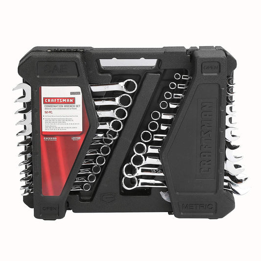 Craftsman Metric Combination Wrench Set 52 Piece