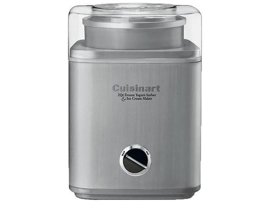 Cuisinart Pure Indulgence 2-Quart Electric Frozen Yogurt, Sorbet, and Ice Cream Maker