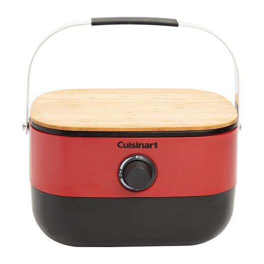 Cuisinart Venture Portable Propane Gas Grill - 9000 BTU Red 1-Burner
