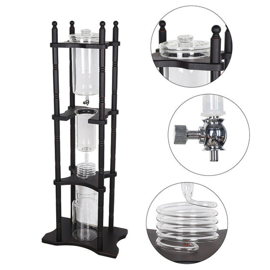 DENEST Iced Drip Coffee Maker Cold Coffee Brew Machine Iced Coffee Maker