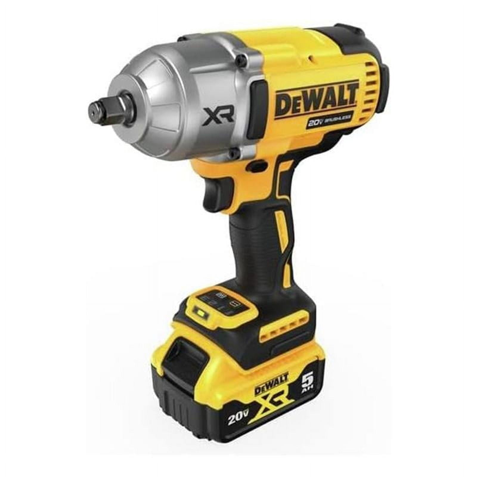 DEWALT 600NM 20V MAX Cordless Impact Wrench Kit, 20V MAX, 1/2" Hog Ring With 4-Mode Speed,(DCF900）600NM Only Tool
