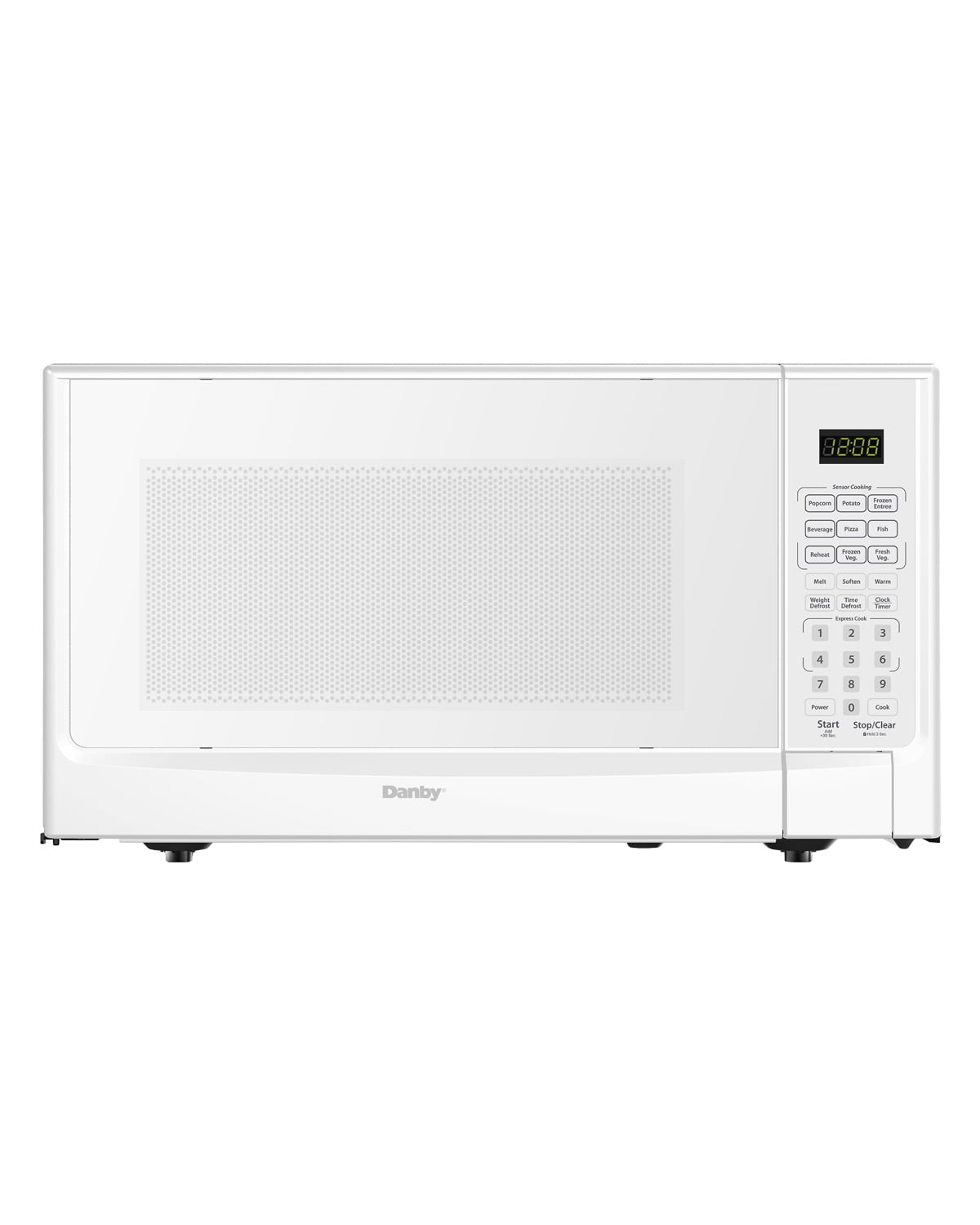 Danby Designer 1.4 cu. ft. Sensor (Cooking) Microwave in White (DDMW01440WG1)