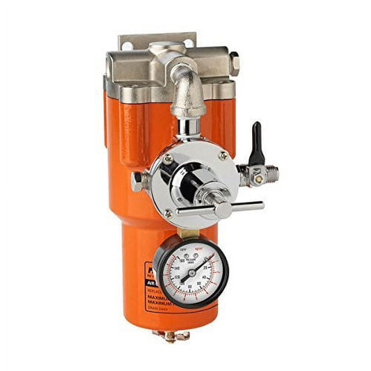 DeVilbiss HAR-680 Air Control Unit, 1/2 in FNPT Inlet, 1/4 in MNPT Outlet Port, 5 micron, 150 deg F