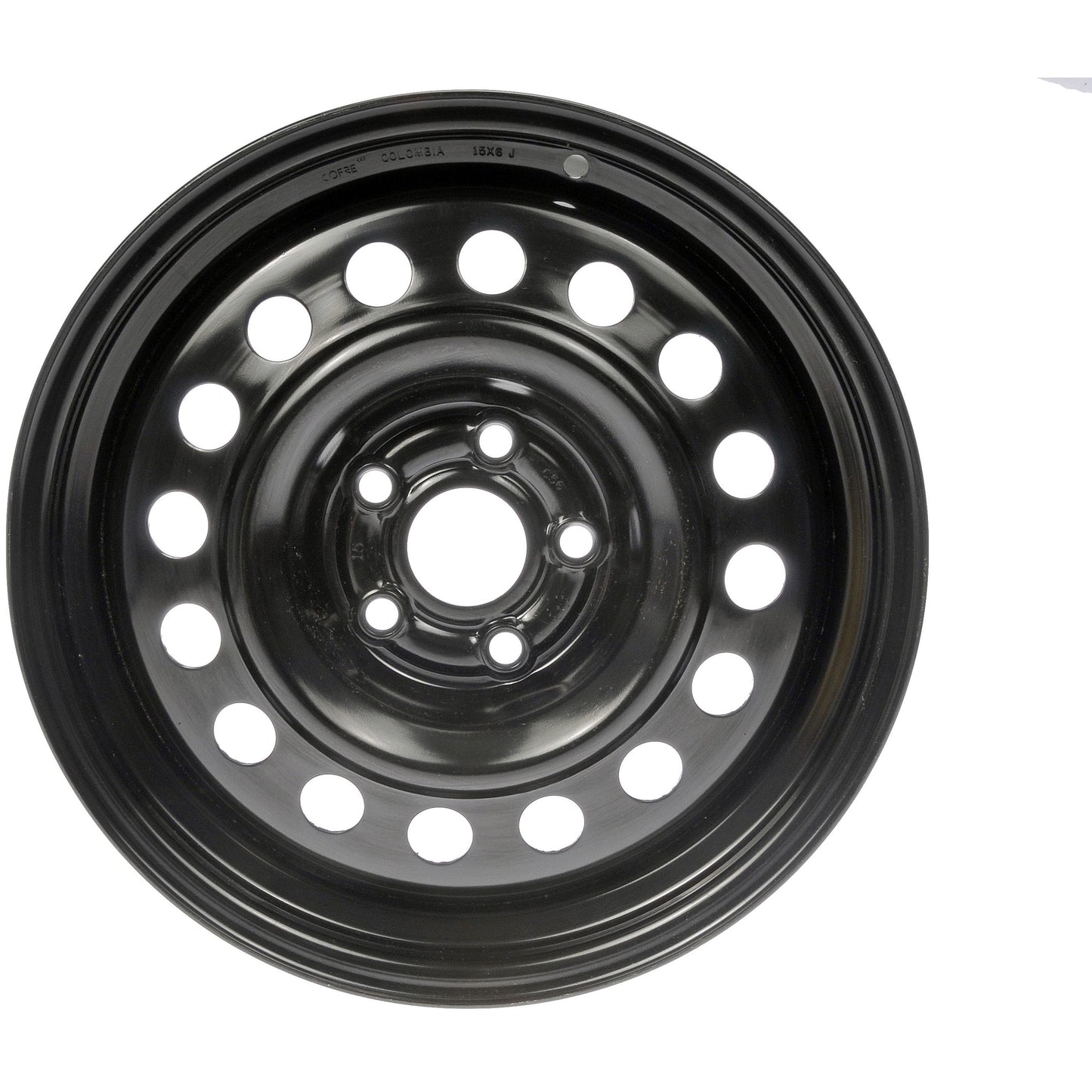 Dorman 939-119 Steel 15" Wheel Rim 15 x 6-inch 5-Lug Black, for Specific Toyota Models