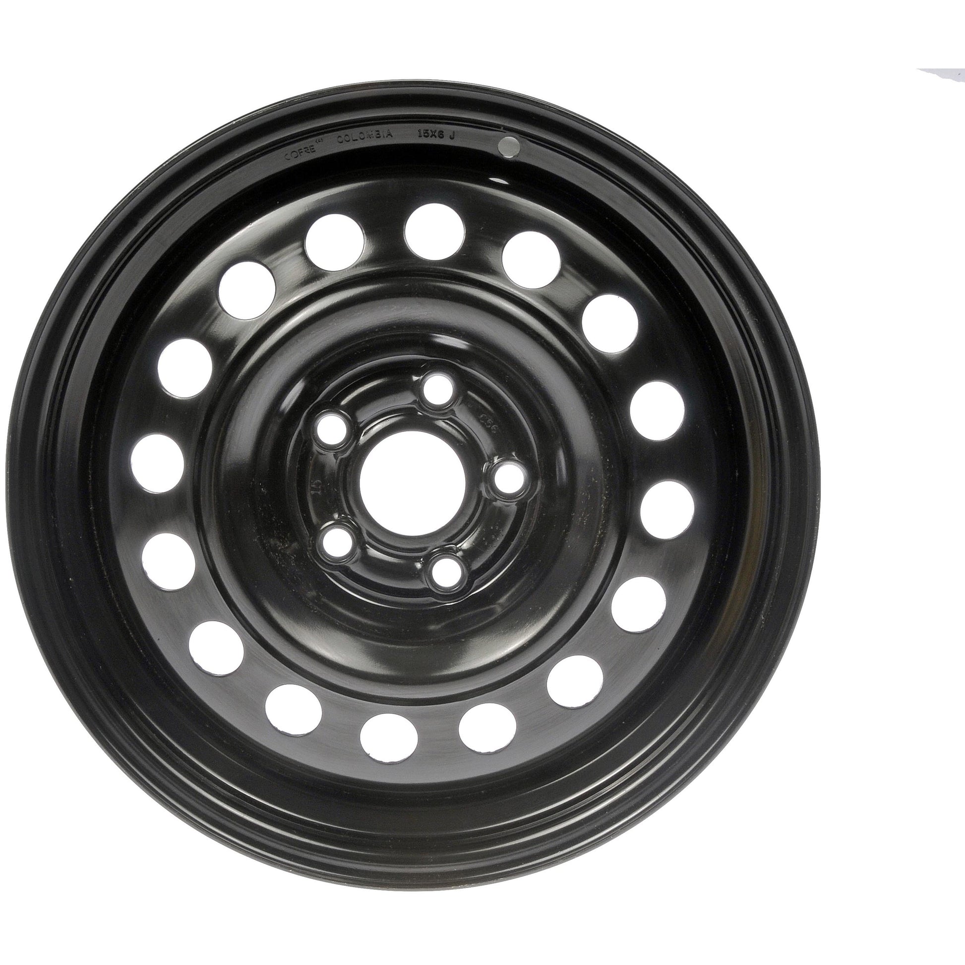Dorman 939-119 Steel 15" Wheel Rim 15 x 6-inch 5-Lug Black, for Specific Toyota Models