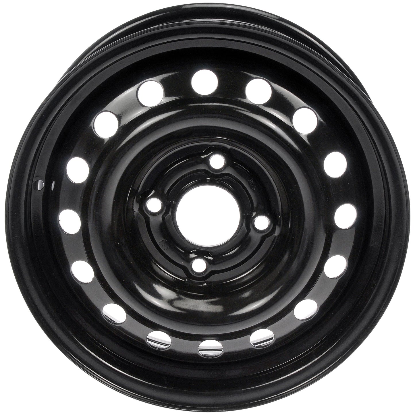 Dorman 939-135 Steel 15" Wheel Rim 15 x 5.5-inch 4-Lug Black, for Specific Nissan Models