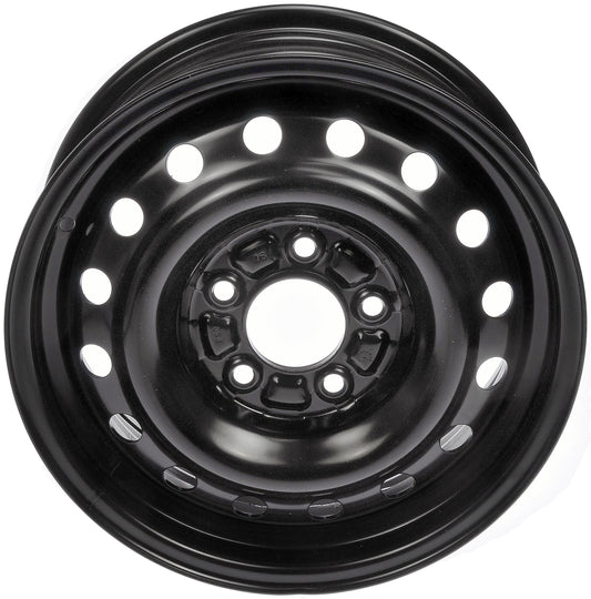 Dorman 939-178 Steel 15" Wheel Rim 15 x 6-inch 5-Lug Black, for Specific Chevrolet / Oldsmobile / Pontiac Models