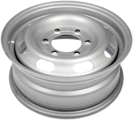 Dorman 939-204 Steel 15" Wheel Rim 15 x 6-inch 6-Lug Silver, for Specific Chevrolet / GMC Models