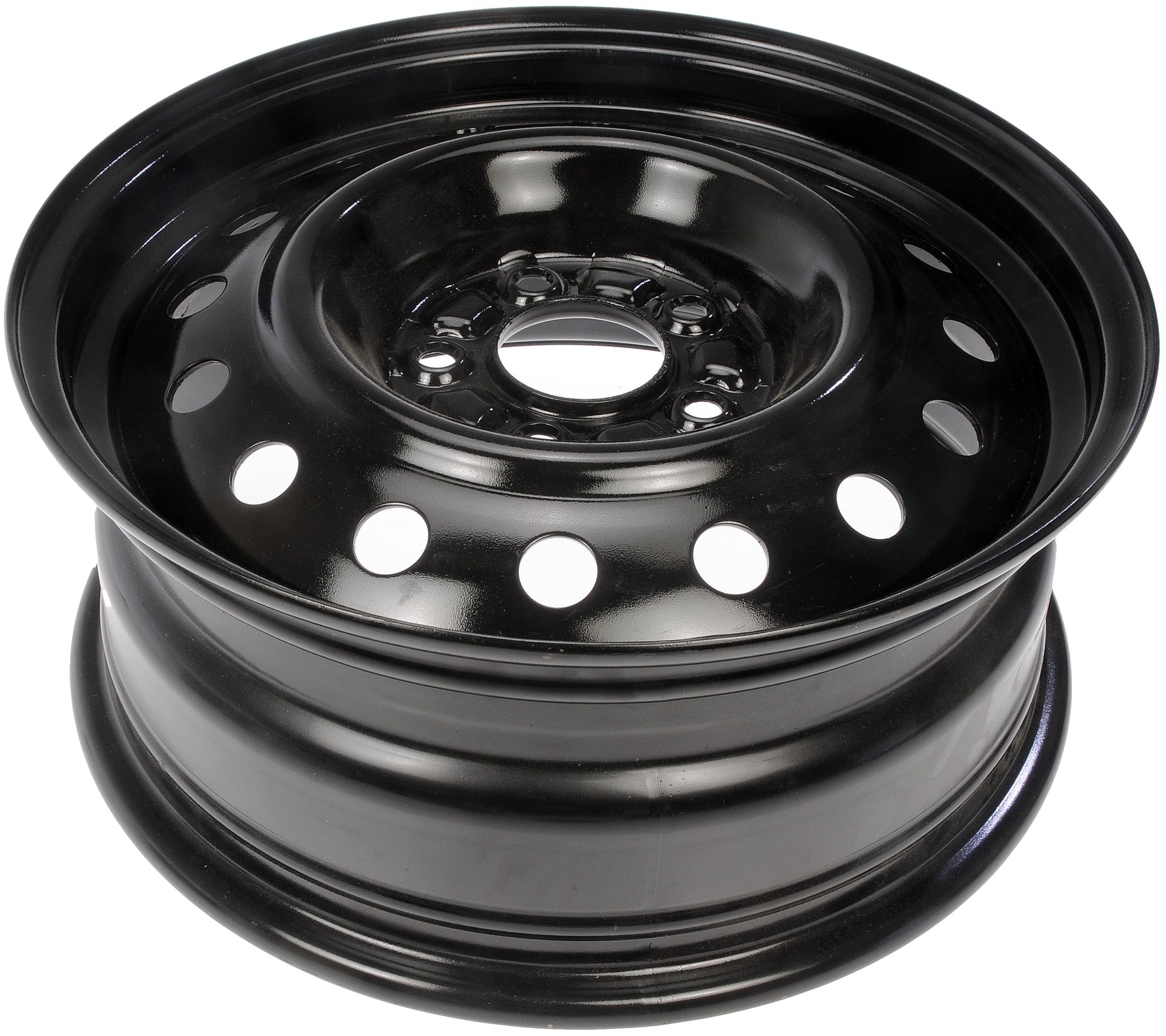 Dorman 939-237 Steel 16" Wheel Rim 16 x 6.5-inch 5-Lug Black, for Specific Nissan Models