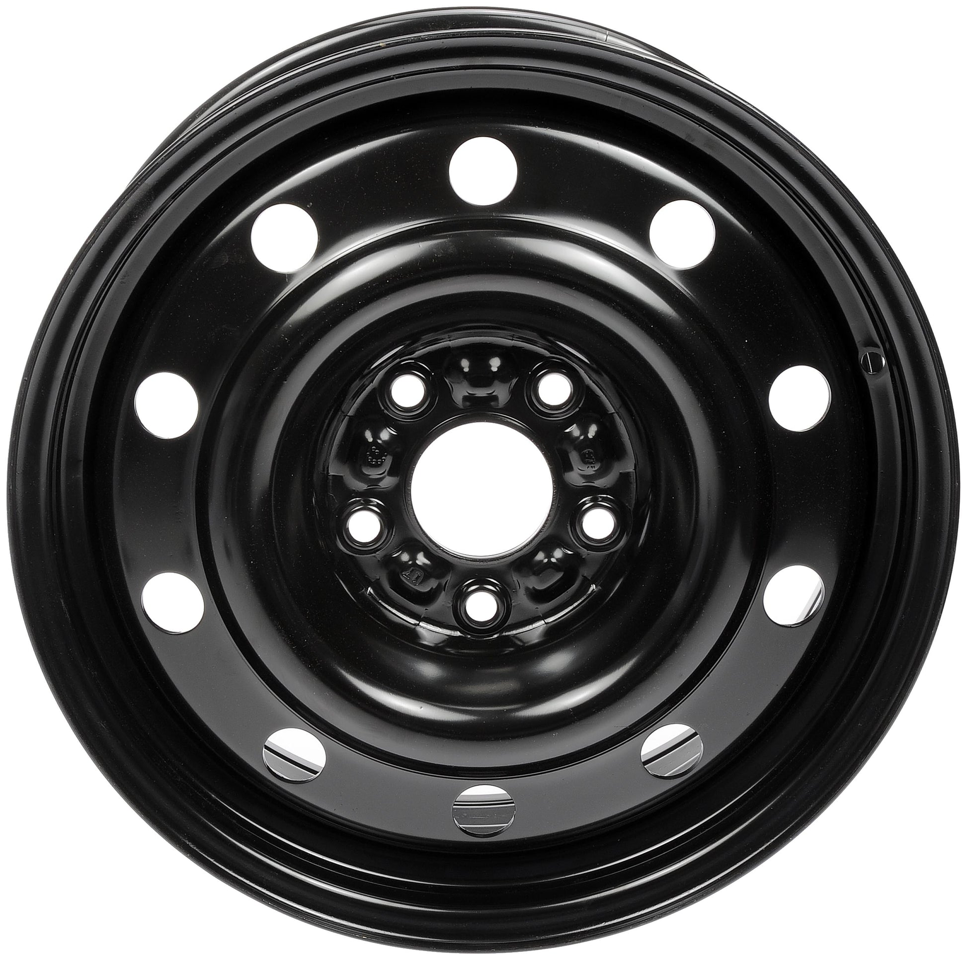 Dorman 939-243 Steel 17" Wheel Rim 17 x 6.5-inch 5-Lug Black, for Specific Chrysler / Dodge Models