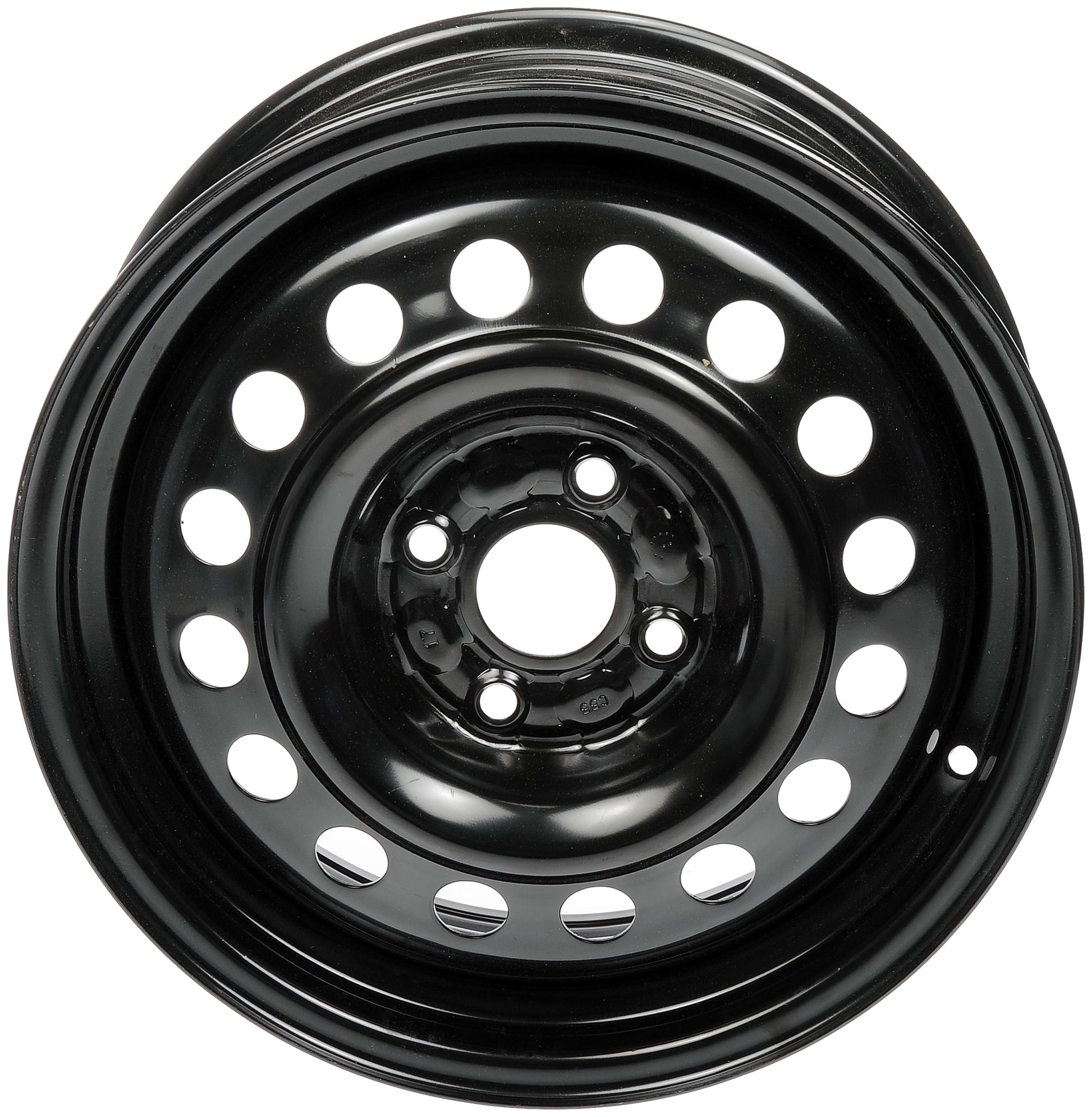 Dorman 939-252 Steel 15" Wheel Rim 15 x 6-inch 4-Lug Black, for Specific Mazda Models