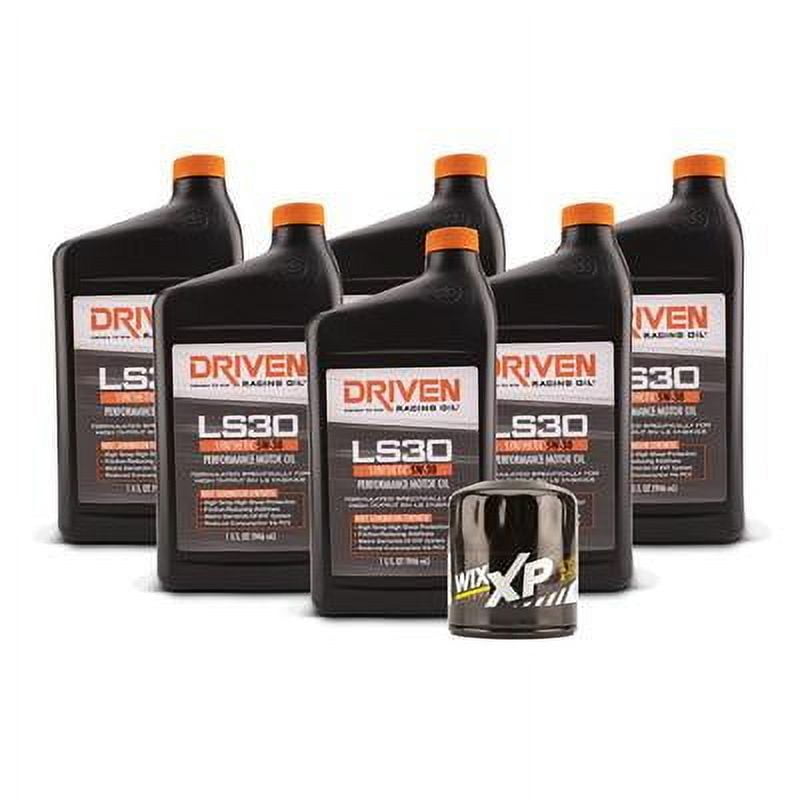 Driven Racing Oil 20633K, Ls30 Oil Change Kit 97- 06 Ls Engines 6 Qt 0