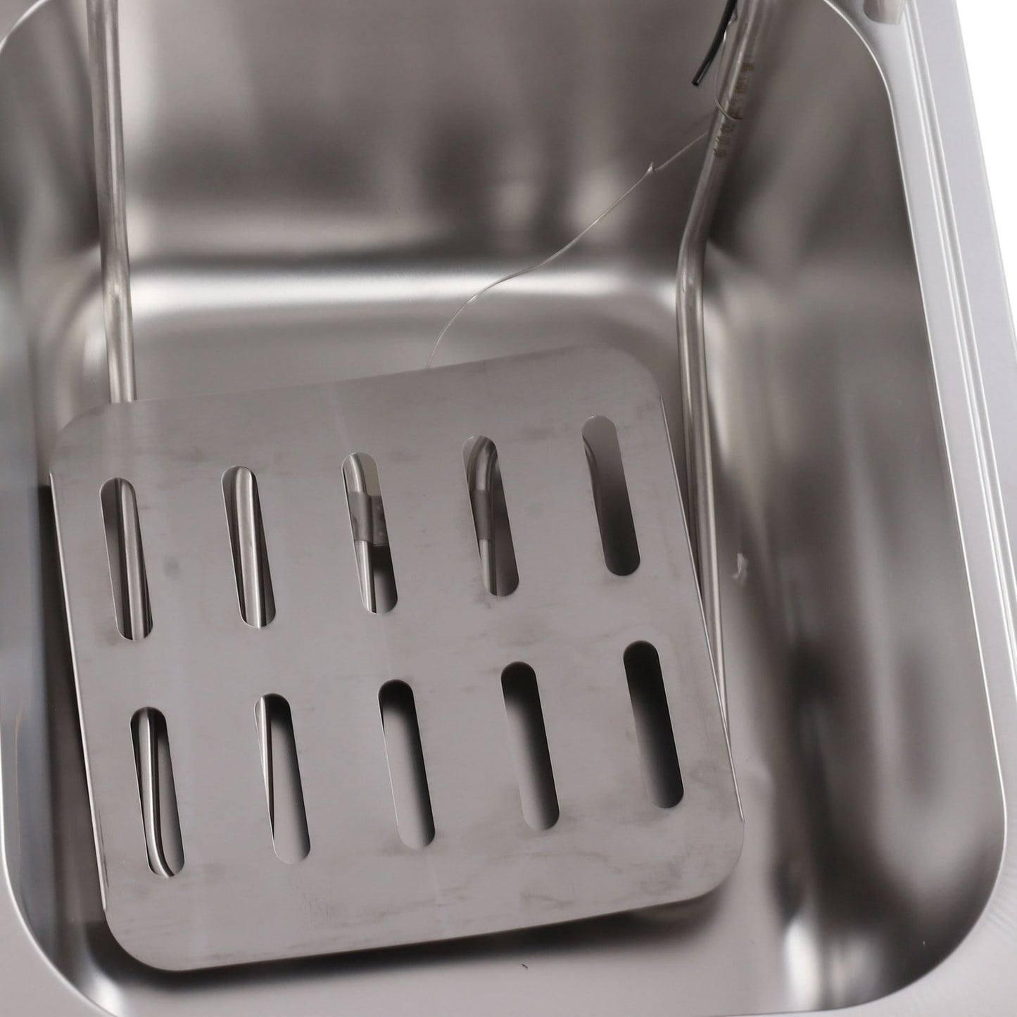 Dual Tank Electric Deep Fryer, 6L Capacity, Stainless Steel, 50,200 Temperature