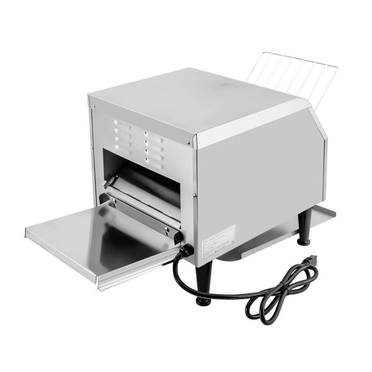 Dwellnix Electric Commercial Conveyor Toaster 300PCS H Tray Toasting Machine Restaurant