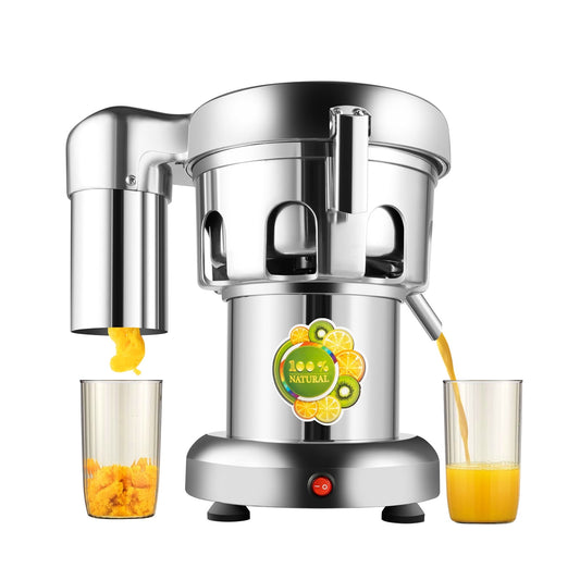 Dwellnix Electric Juicer for Fruits and Vegetables, 370W Commercial Juice Extractor, High Efficiency, 2800RPM, Automatic Juice Separator, Easy to Clean, for Home or Restaurant