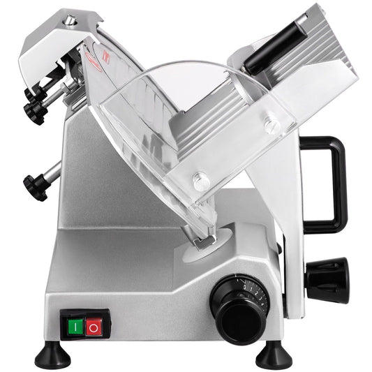Electric Deli Slicer 200W Heavy Duty, Commercial Grade Meat Slicer with 8" Sharp Blade, Adjustable Thickness 0-12mm for Beef, Cheese, Vegetables