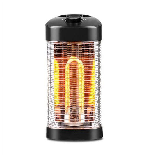 EnerG Plus  Portable Infrared Electric Outdoor Oscillating Heater, Black