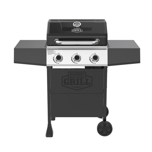 Expert Grill 3 Burner Propane Gas Grill in Black