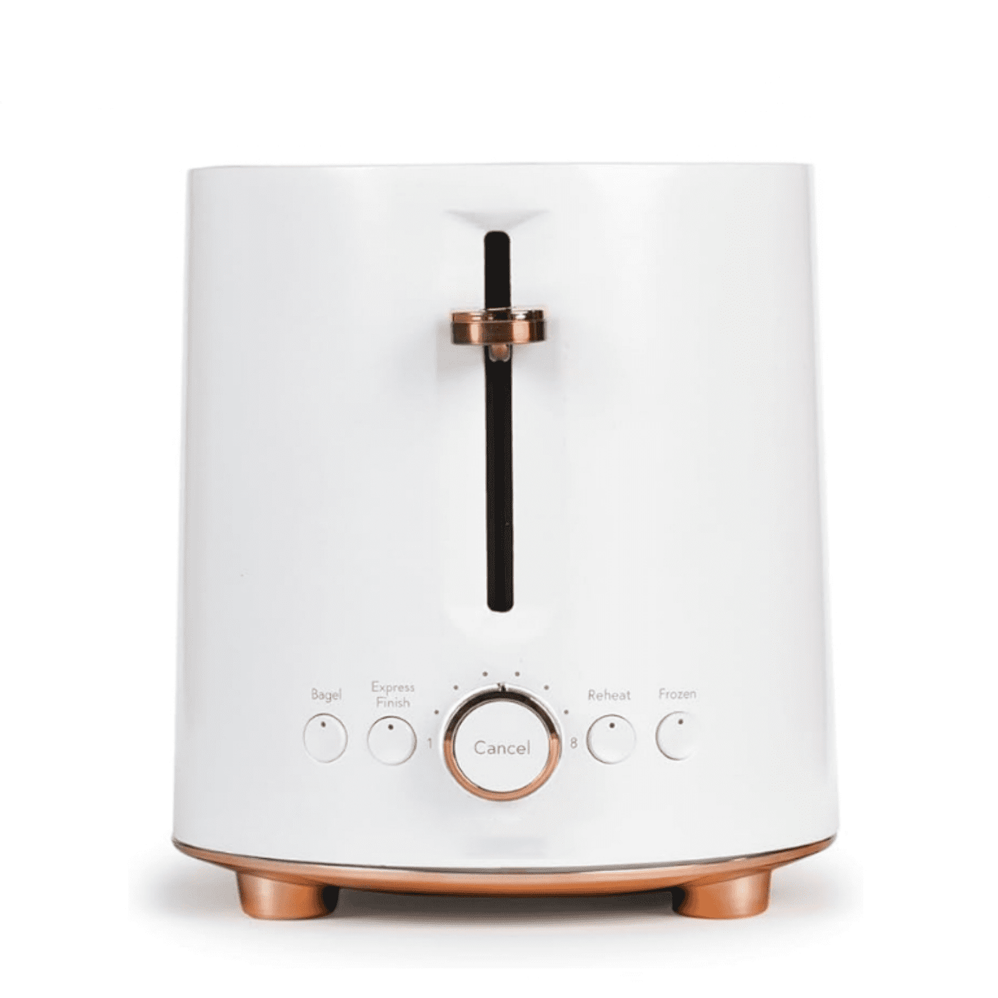 Express Finish 2-Slice Toaster | Extra-Wide Slots, Extra Lift for Waffles, Pastries, Texas Toast & More | 4 Pre-Set Functions, 8 Shade Options | Countertop Kitchen Essentials | Matte White