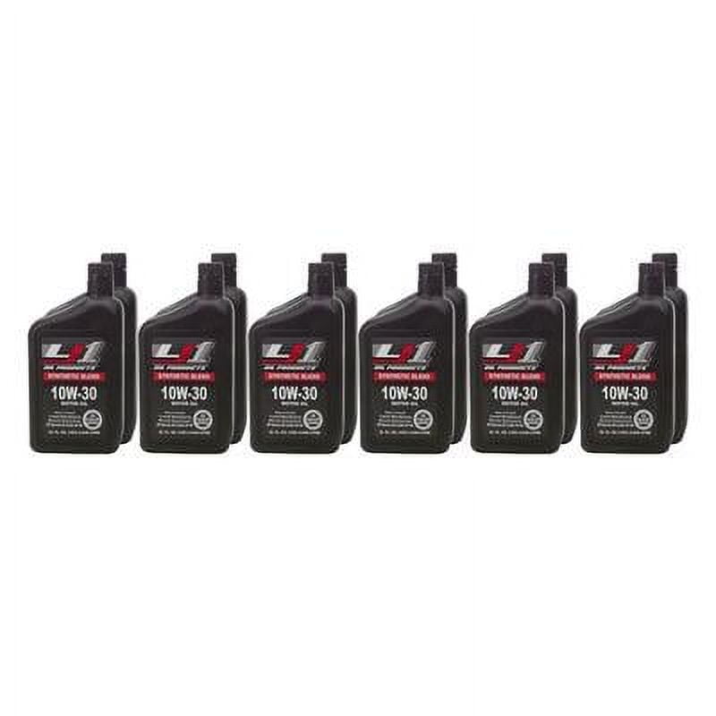 Extreme Racing Oil SPW10W-30, 10W30  Premium Blend 12 X 1 Quart Performance