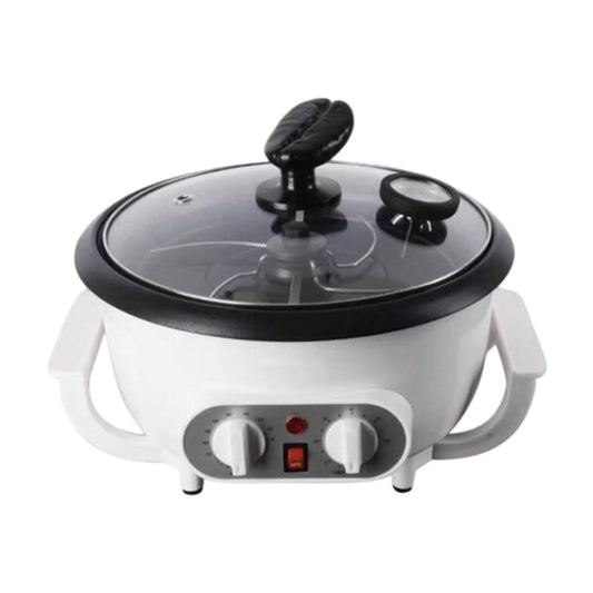 Fancyes Coffee Bean Roaster 0-240 degreeC Temperature Adjustment Multifunctional Coffee Roaster Machine for Cafe Household Home Shop Peanut with Timer