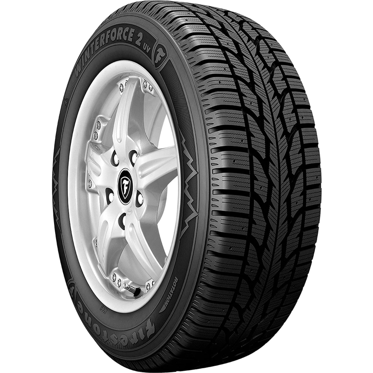 Firestone Winterforce 2 UV Winter 255/70R17 112S Passenger Tire