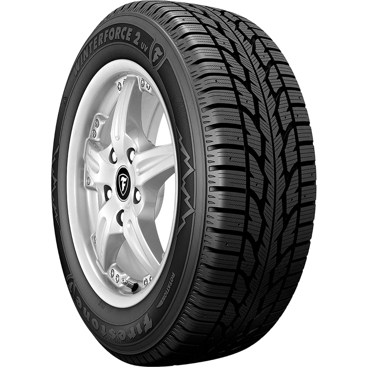 Firestone Winterforce 2 UV Winter 255/70R17 112S Passenger Tire