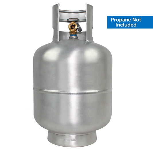 Flame King 20LB Aluminum Propane Tank with Gauge & OPD Valve, Corrosion-Resistant and Rust-Free
