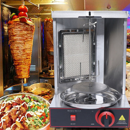 Flkoendmall 110 V 295 X 295 X 490 mm Electric Rotisserie Oven