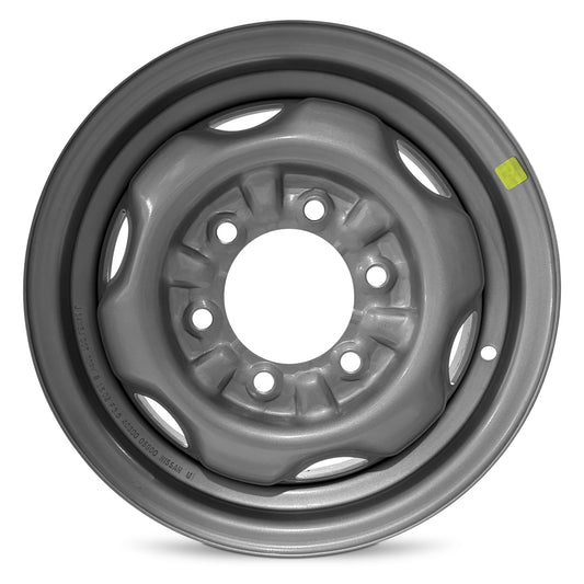 For 1986-1997 Nissan Hardbody 14 Inch Painted Silver Steel - New OEM Rim - Road Ready Car Wheel