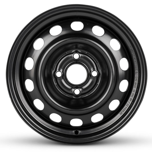 For 1994-2001 Acura Integra 14 Inch Painted Black Rim - OE Direct Replacement - Road Ready Car Wheel