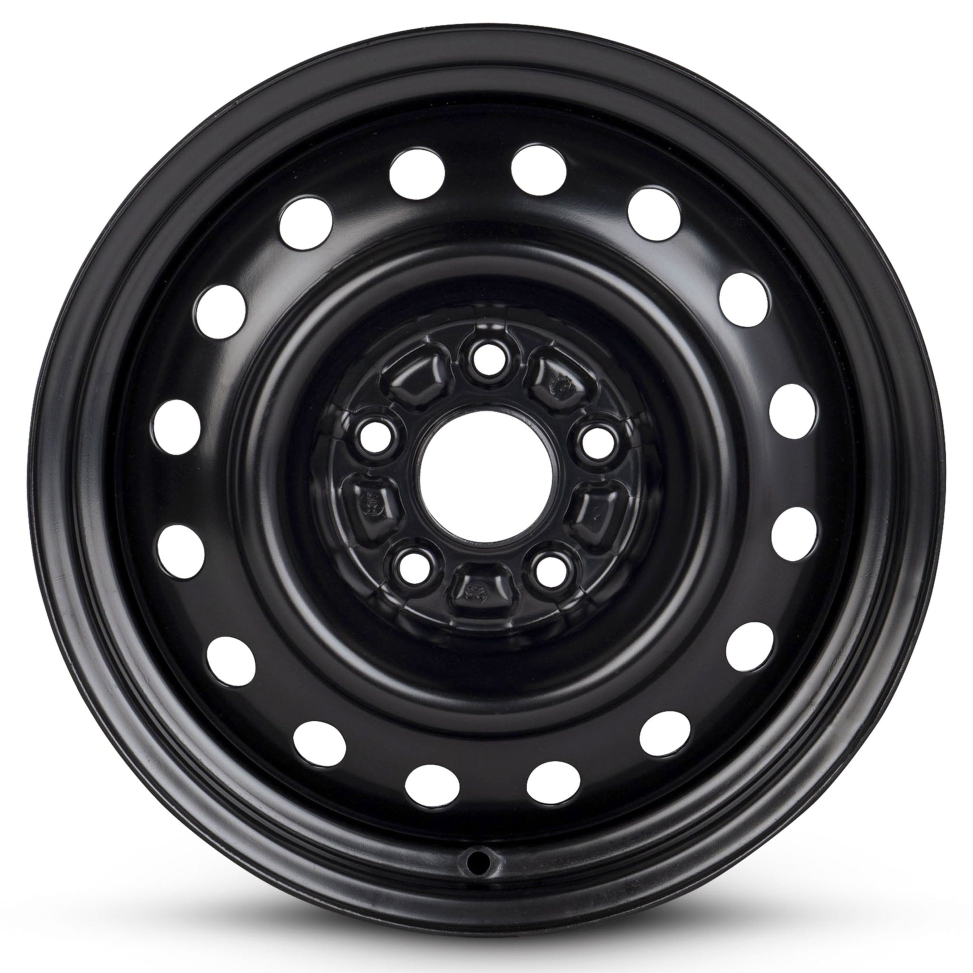 For 1995-2018 Honda CR-V 16 Inch Painted Black Rim - OE Direct Replacement - Road Ready Car Wheel