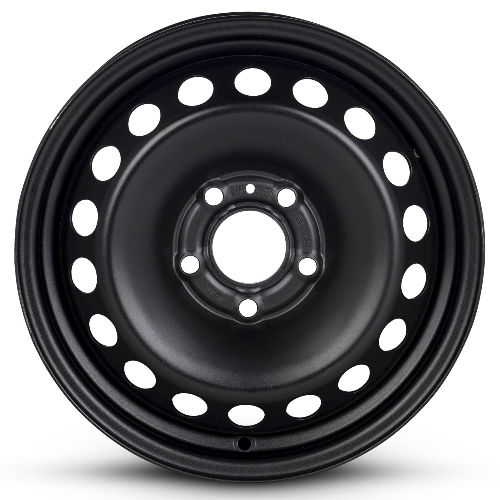 For 2000-2005 Saturn L Series 15 Inch Painted Black Rim - OE Direct Replacement - Road Ready Car Wheel