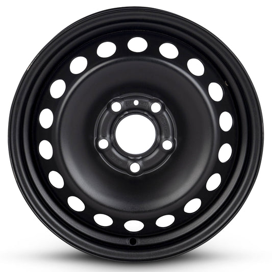 For 2000-2005 Saturn L Series 15 Inch Painted Black Rim - OE Direct Replacement - Road Ready Car Wheel