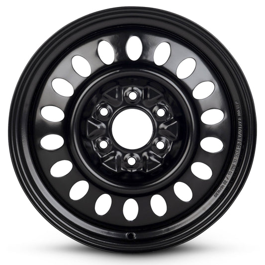 For 2003-2008 Isuzu Ascender 17 Inch Painted Black Rim - OE Direct Replacement - Road Ready Car Wheel