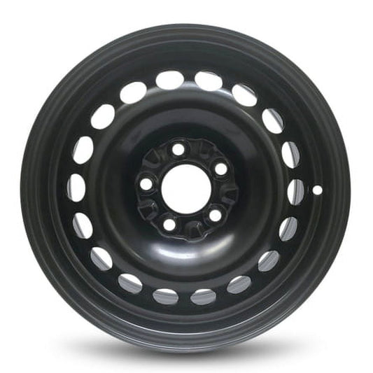 For 2004-2008 Chevrolet Malibu 15 Inch Painted Black Rim - OE Direct Replacement - Road Ready Car Wheel