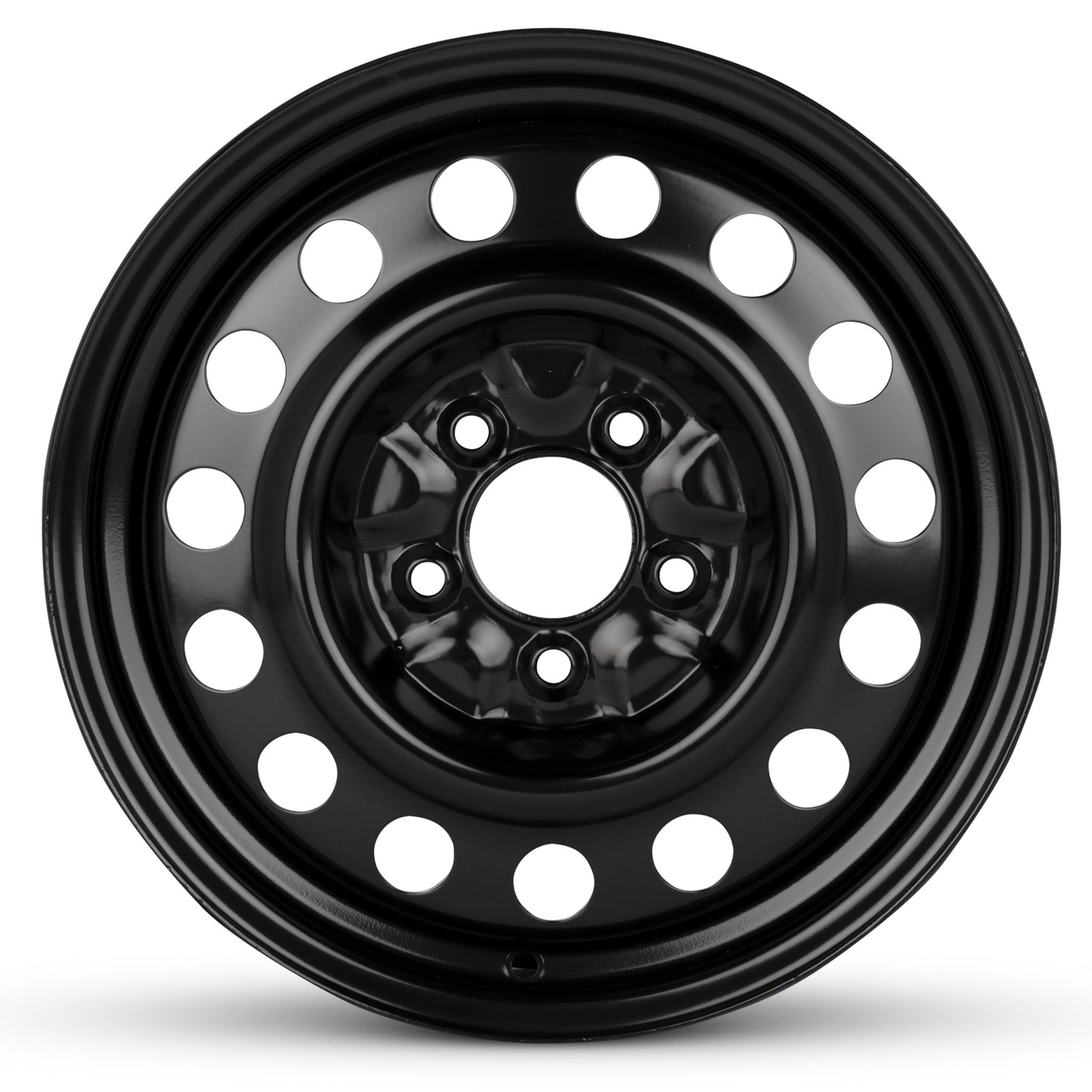 For 2005-2006 Chevrolet Equinox 16 Inch Painted Black Rim - OE Direct Replacement - Road Ready Car Wheel