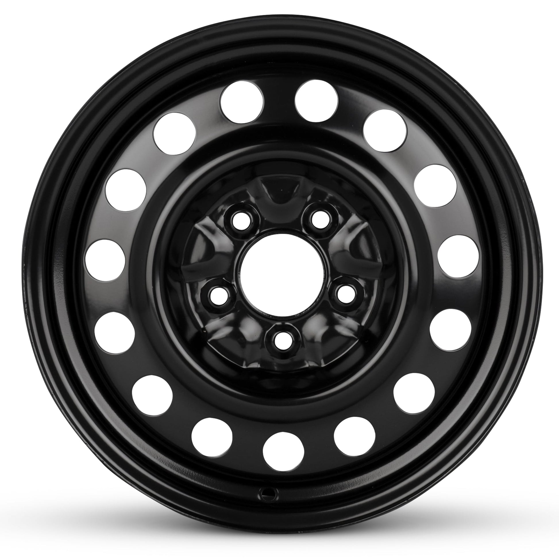 For 2005-2006 Chevrolet Equinox 16 Inch Painted Black Rim - OE Direct Replacement - Road Ready Car Wheel