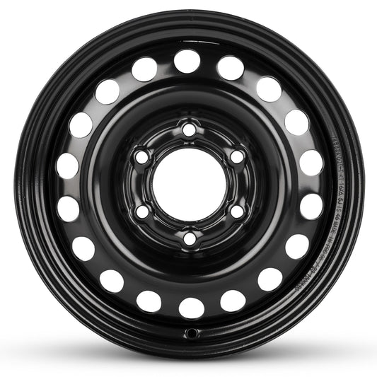 For 2006-2014 Kia Sedona 16 Inch Painted Black Rim - OE Direct Replacement - Road Ready Car Wheel
