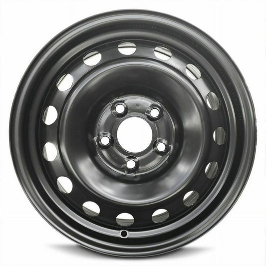 For 2006-2015 Mazda MX-5 Miata 16 Inch Painted Black Rim - OE Direct Replacement - Road Ready Car Wheel