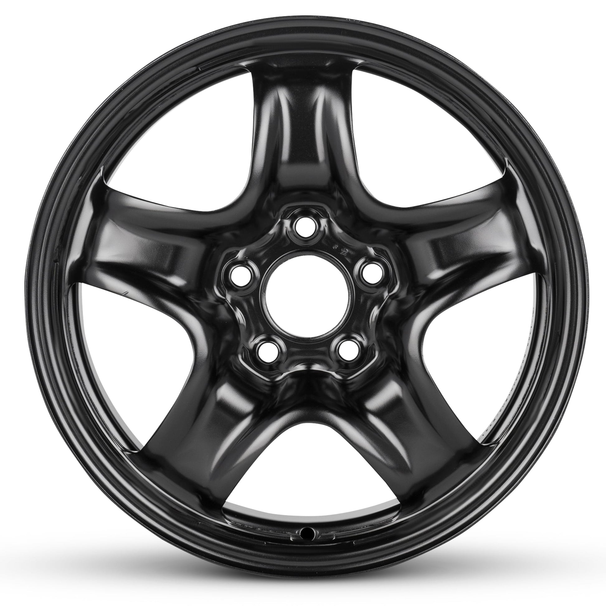 For 2007-2009 Chevrolet HHR 16 Inch Painted Black Rim - OE Direct Replacement - Road Ready Car Wheel