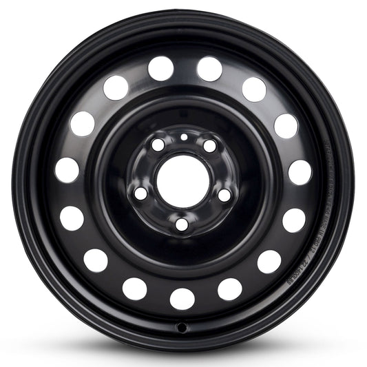 For 2007-2009 Dodge Caliber 16 Inch Painted Black Rim - OE Direct Replacement - Road Ready Car Wheel