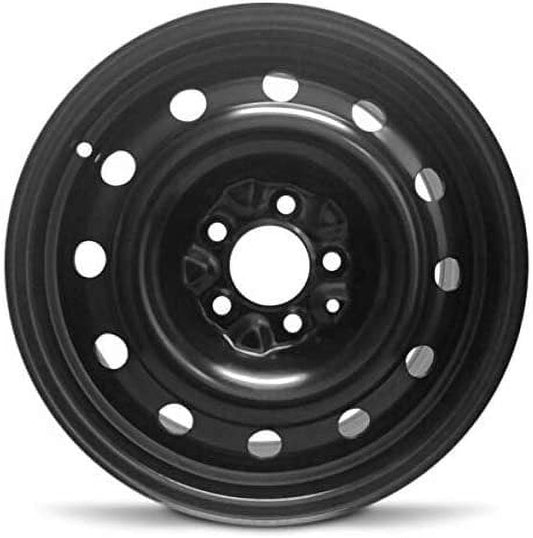 For 2007-2012 Dodge Nitro 16 Inch Painted Black Rim - OE Direct Replacement - Road Ready Car Wheel